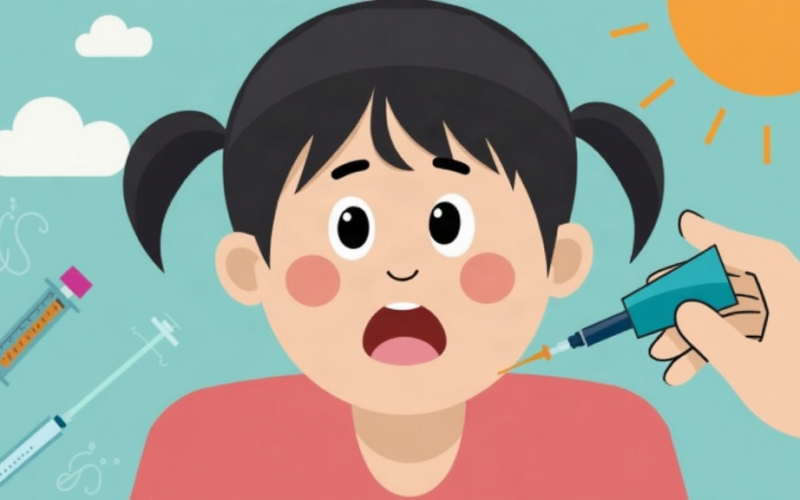 Featured image for blog post: Flu Vaccine vs. Pneumococcal Vaccine: What Bacolod Kids Need - AI generated illustration