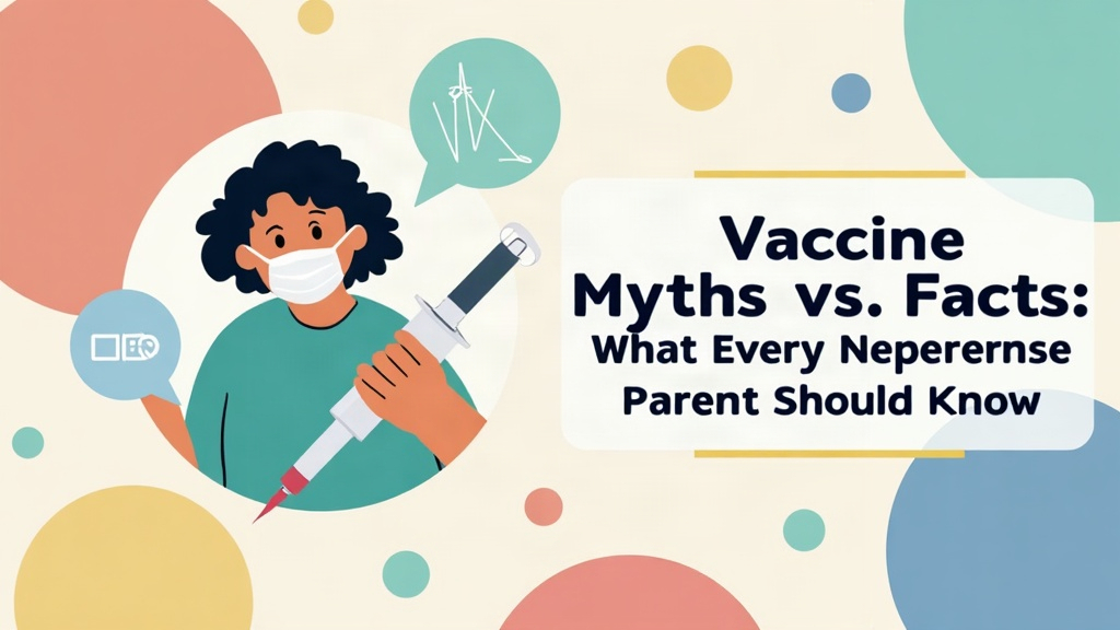 Featured image for blog post: Vaccine Myths vs. Facts: What Every Negrense Parent Should Know - AI generated illustration
