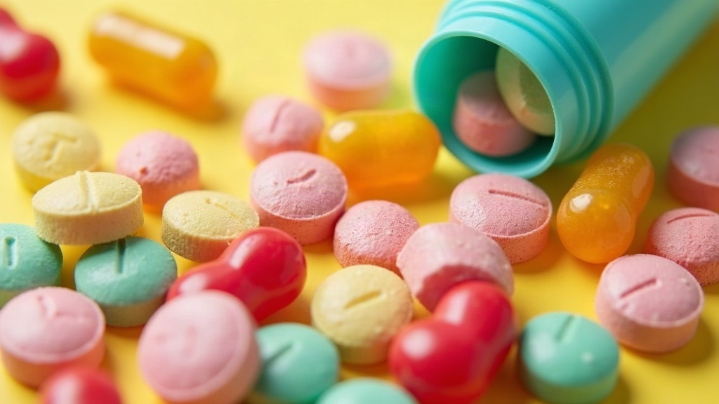 Featured image for blog post: Vitamins vs. Food: Does Your Child Really Need Supplements? - AI generated illustration