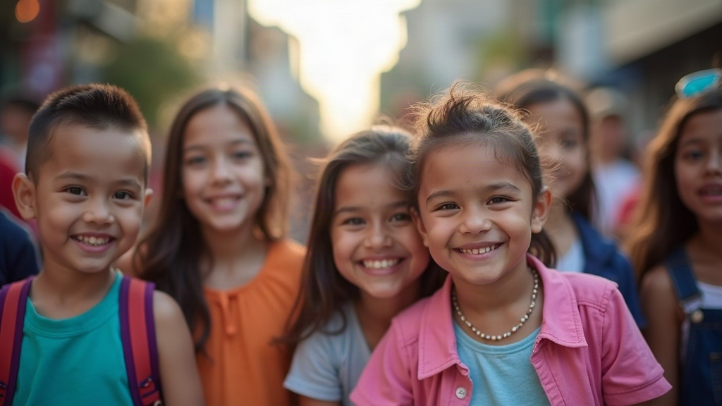 Featured image for blog post: MassKara Crowds and Kids: Is Your Child Up to Date on Vaccines? - AI generated illustration
